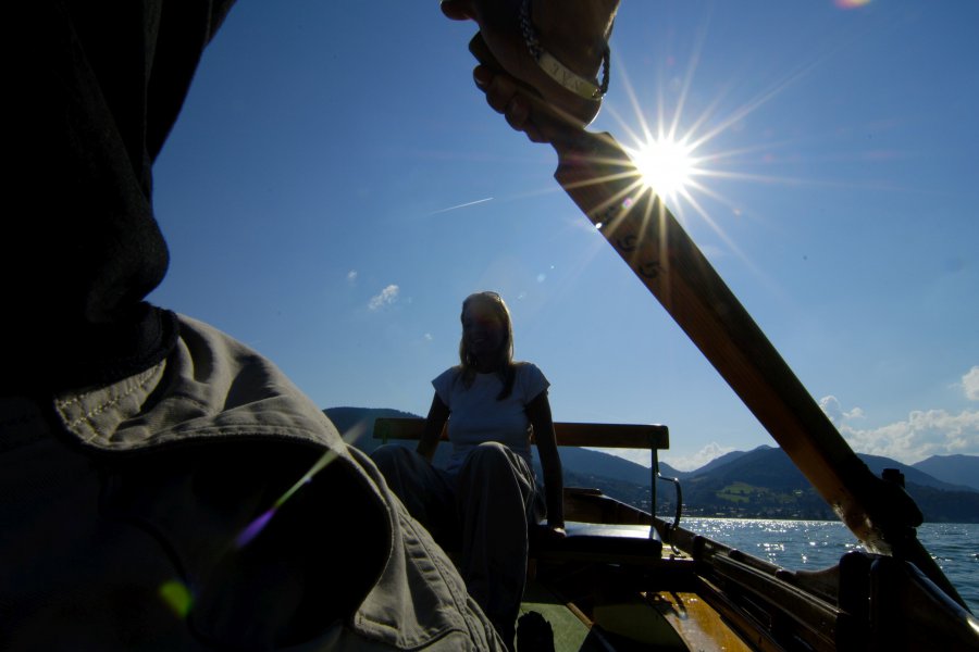 Rudern auf dem Tegernsee